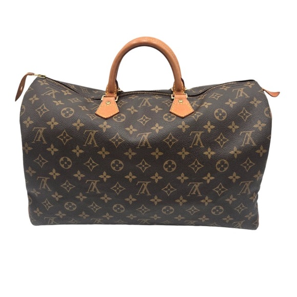 Louis Vuitton Brown Monogram Speedy 35 - COA included - Picture 1 of 16